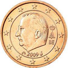 Belgium, Euro Cent, 2009, MS(65-70), Copper Plated Steel, KM:274