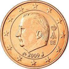 Belgium, 2 Euro Cent, 2009, MS(65-70), Copper Plated Steel, KM:275