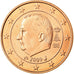 Belgium, 5 Euro Cent, 2009, MS(65-70), Copper Plated Steel, KM:276