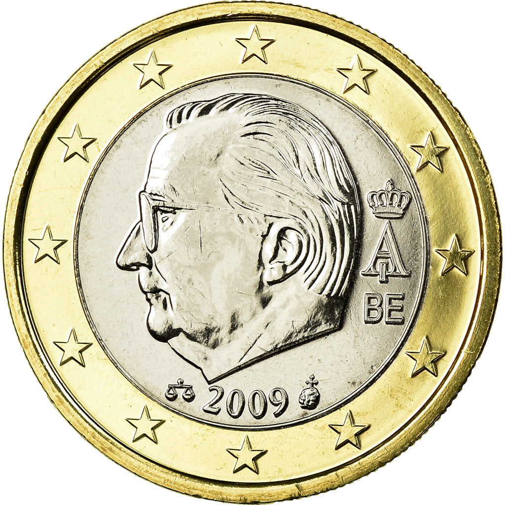 Belgio, Euro, 2009, FDC, Bi-metallico, KM:280