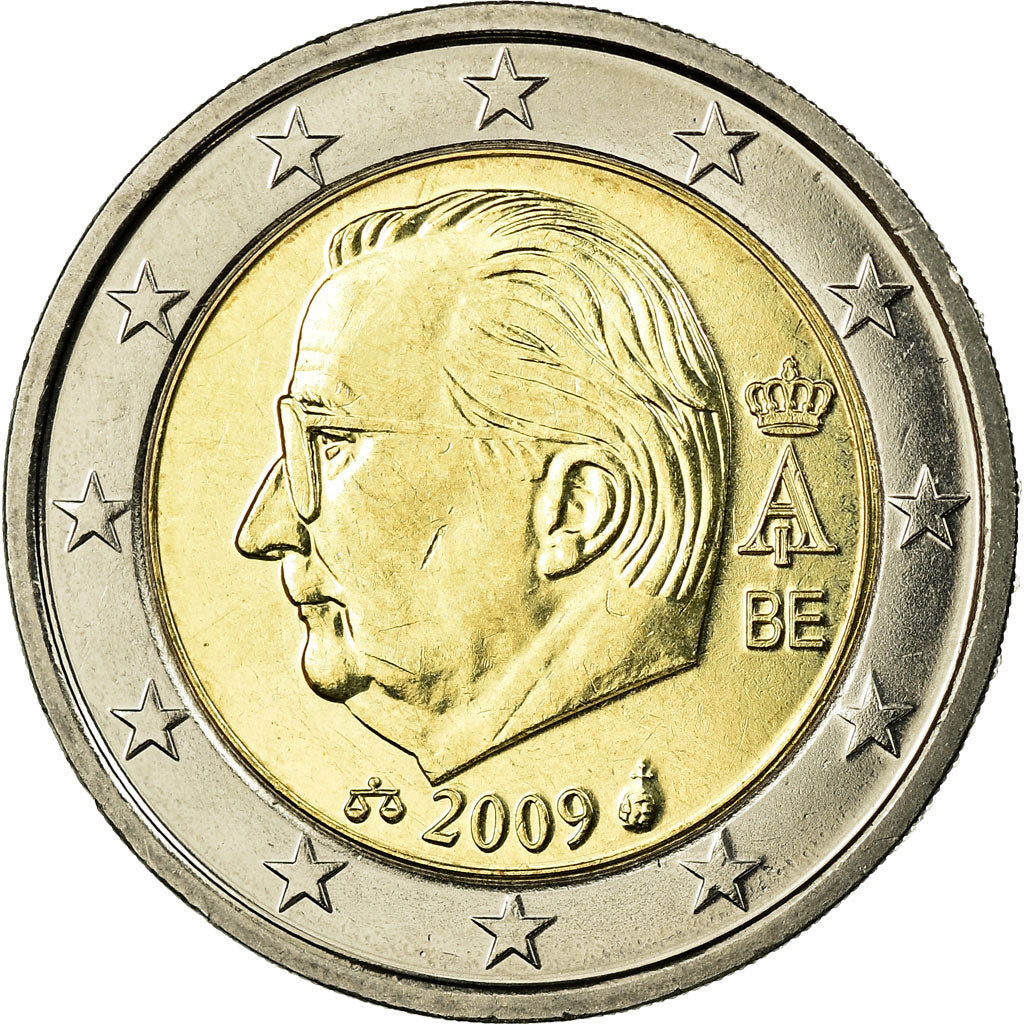 Belgium, 2 Euro, 2009, MS(65-70), Bi-Metallic, KM:281