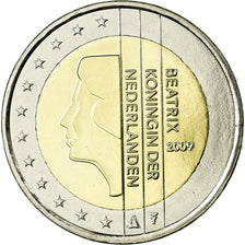 Países Bajos, 2 Euro, 2009, FDC, Bimetálico, KM:272