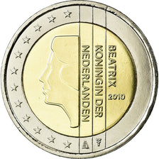 Netherlands, 2 Euro, 2010, MS(65-70), Bi-Metallic, KM:272