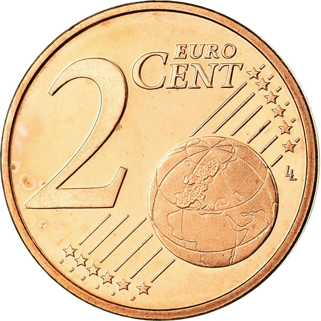 Netherlands, 2 Euro Cent, 2006, MS(65-70), Copper Plated Steel, KM:235
