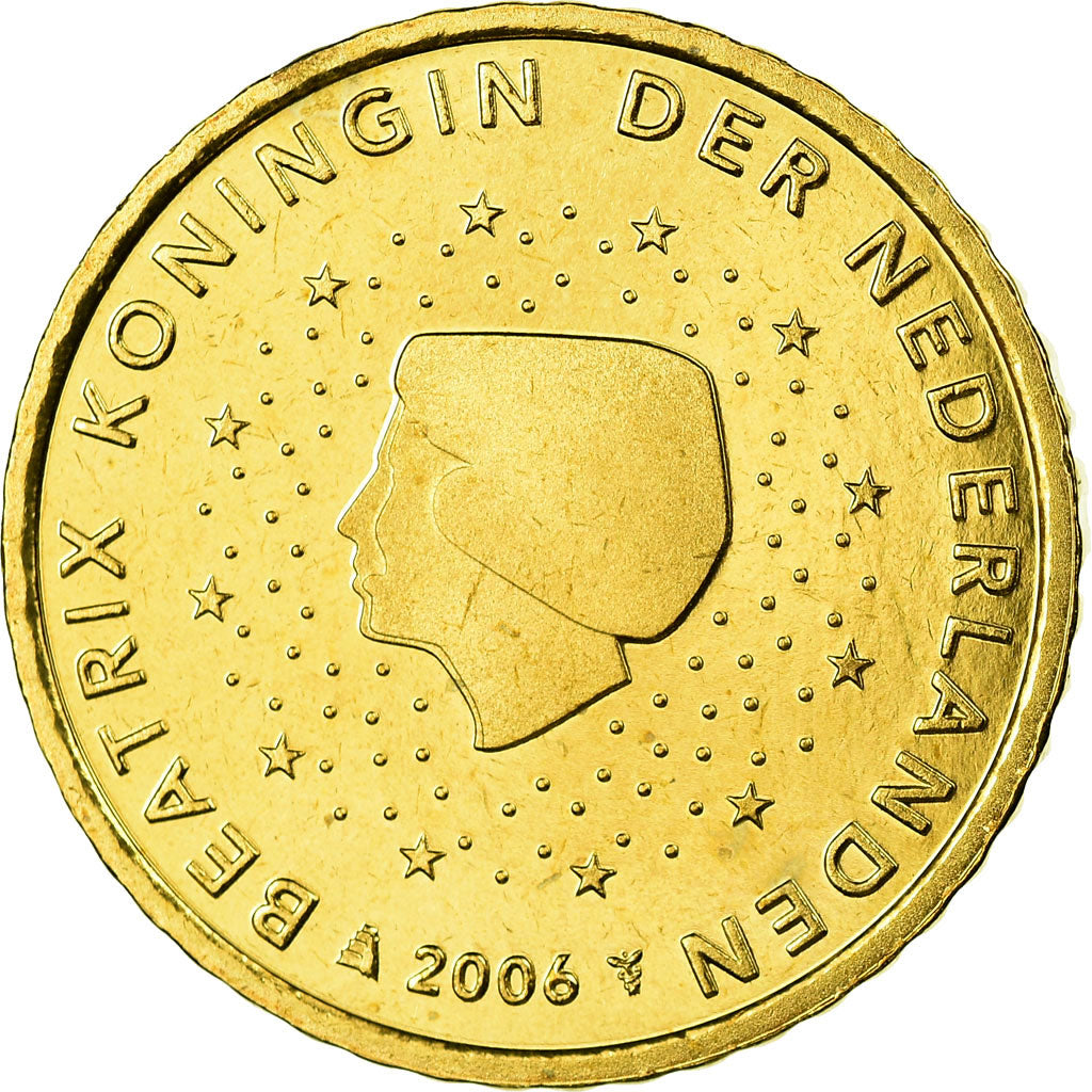 Niederlande, 50 Euro Cent, 2010, STGL, Messing, KM:239