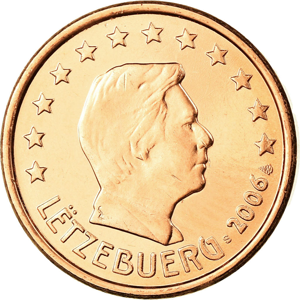 Luxemburgo, Euro Cent, 2006, FDC, Cobre chapado en acero, KM:75