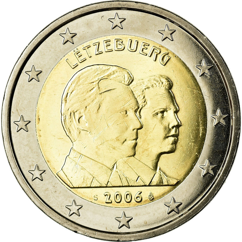 Luxembourg, 2 Euro, 2006, MS(65-70), Bi-Metallic, KM:88