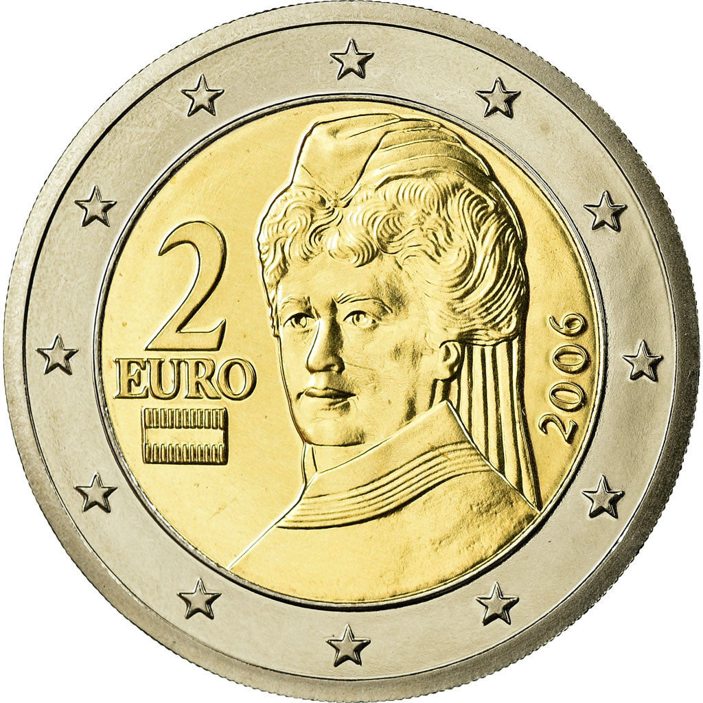 Österreich, 2 Euro, 2006, STGL, Bi-Metallic, KM:3089