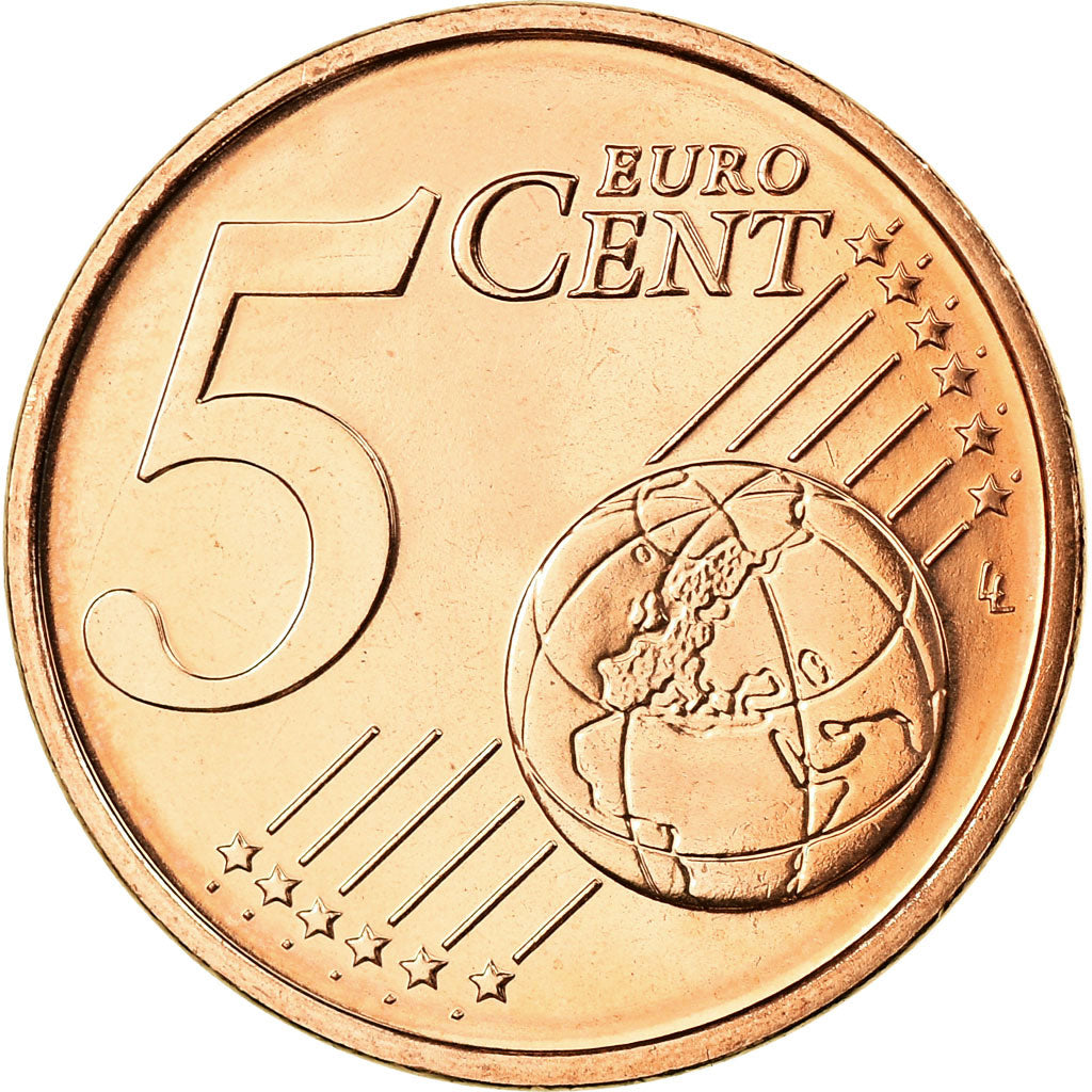 REPUBBLICA D’IRLANDA, 5 Euro Cent, 2011, FDC, Acciaio placcato rame, KM:34