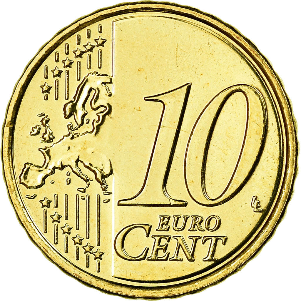 REPÚBLICA DE IRLANDA, 10 Euro Cent, 2011, FDC, Latón, KM:47
