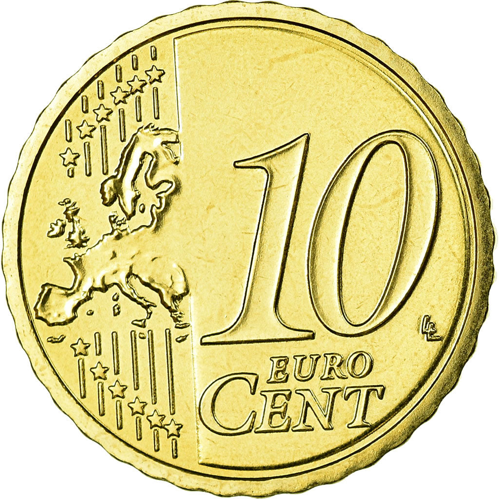 Austria, 10 Euro Cent, 2010, FDC, Ottone, KM:3139