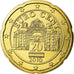 Austria, 20 Euro Cent, 2010, MS(65-70), Brass, KM:3140