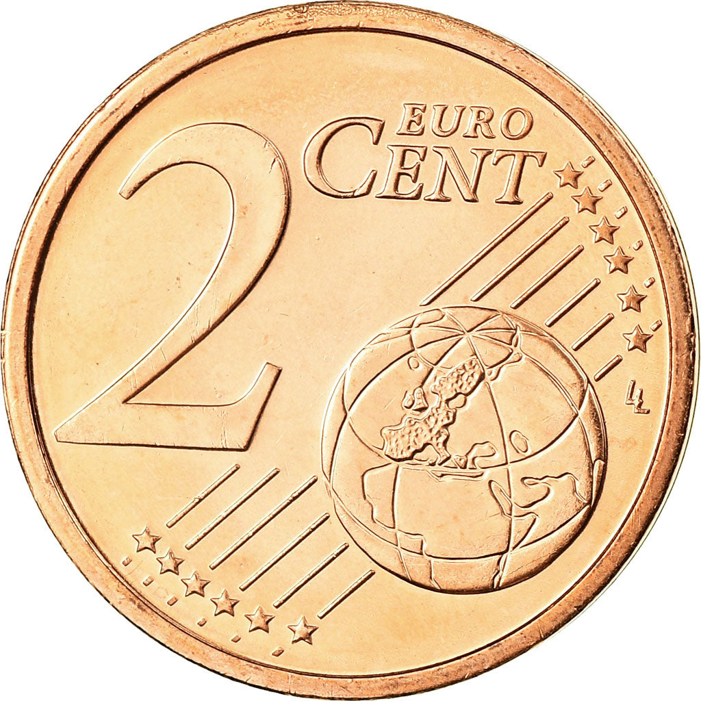 REPUBBLICA D’IRLANDA, 2 Euro Cent, 2009, FDC, Acciaio placcato rame, KM:33