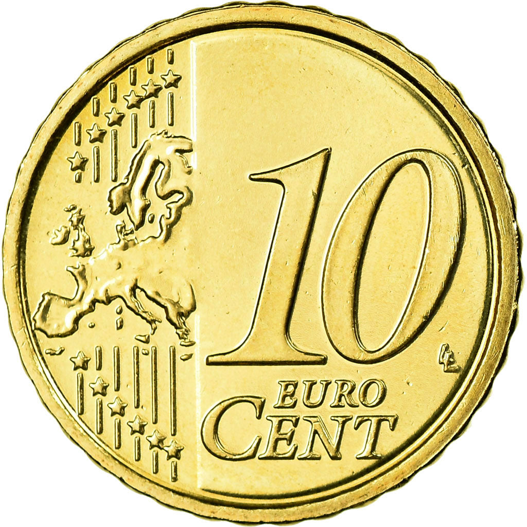 REPÚBLICA DE IRLANDA, 10 Euro Cent, 2009, FDC, Latón, KM:47