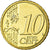 REPUBBLICA D’IRLANDA, 10 Euro Cent, 2010, FDC, Ottone, KM:47