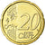 IRELAND REPUBLIC, 20 Euro Cent, 2010, MS(65-70), Brass, KM:48