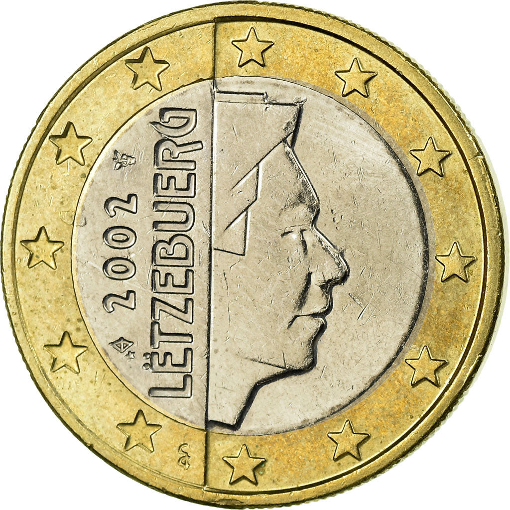 Luksemburg, Euro, 2002, Utrecht, EF(40-45), Bimetaliczny, KM:81