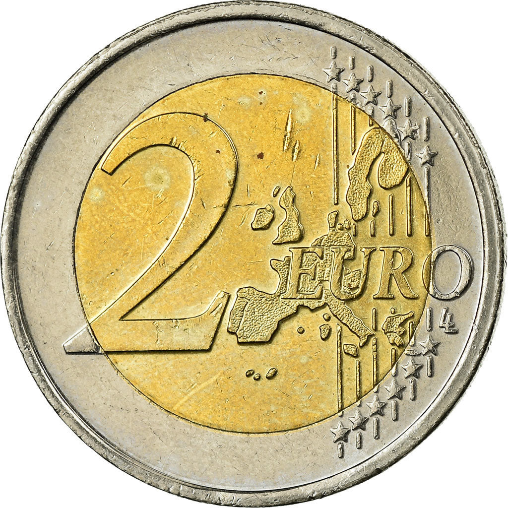 Lussemburgo, 2 Euro, 2002, BB, Bi-metallico, KM:82