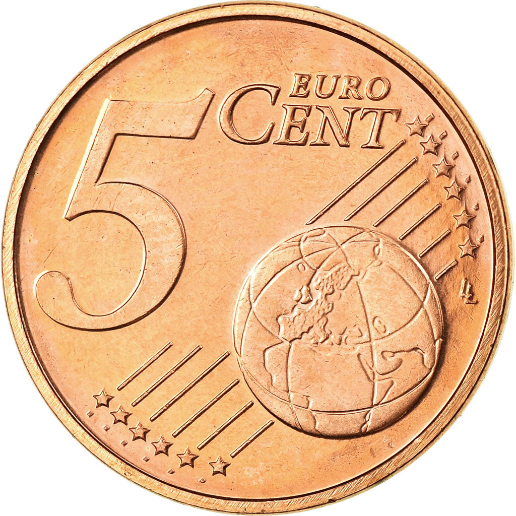 Luxemburg, 5 Euro Cent, 2003, PR, Copper Plated Steel, KM:77