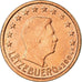 Luxemburg, 2 Euro Cent, 2004, VZ, Copper Plated Steel, KM:76