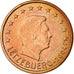 Luxemburg, 5 Euro Cent, 2004, ZF, Copper Plated Steel, KM:77