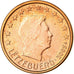 Luxembourg, Euro Cent, 2005, MS(63), Copper Plated Steel, KM:75