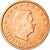 Luxemburgo, 2 Euro Cent, 2005, MS(63), Aço Cromado a Cobre, KM:76