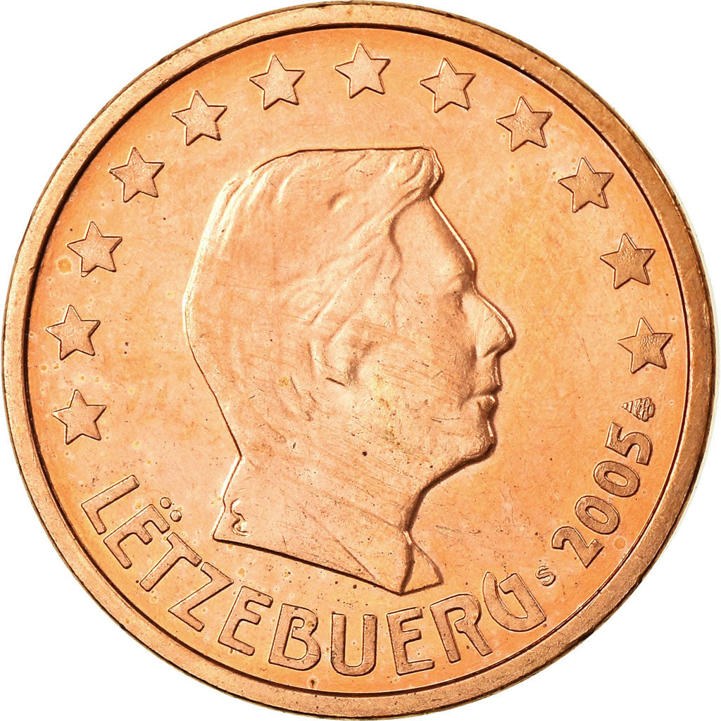 Luxembourg, 5 Euro Cent, 2005, MS(63), Copper Plated Steel, KM:77