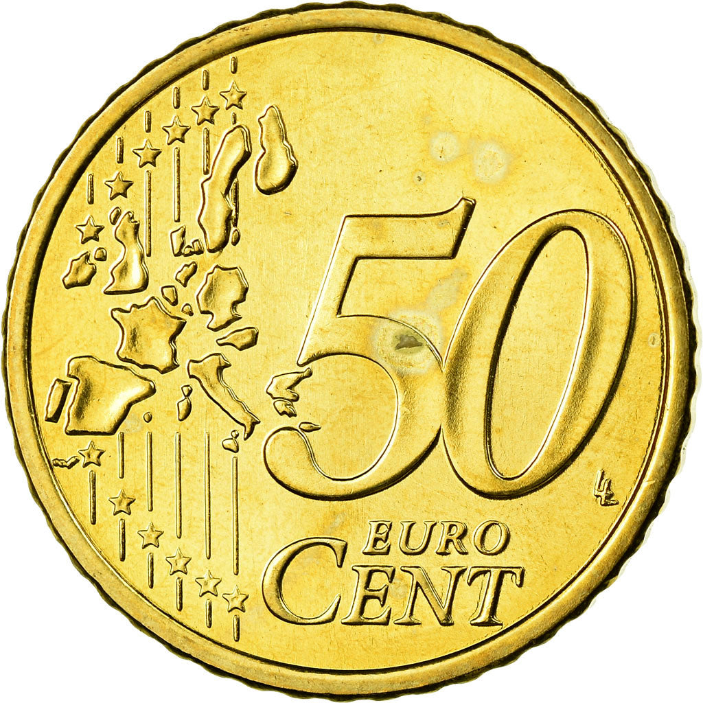 Luxembourg, 50 Euro Cent, 2005, MS(63), Brass, KM:80