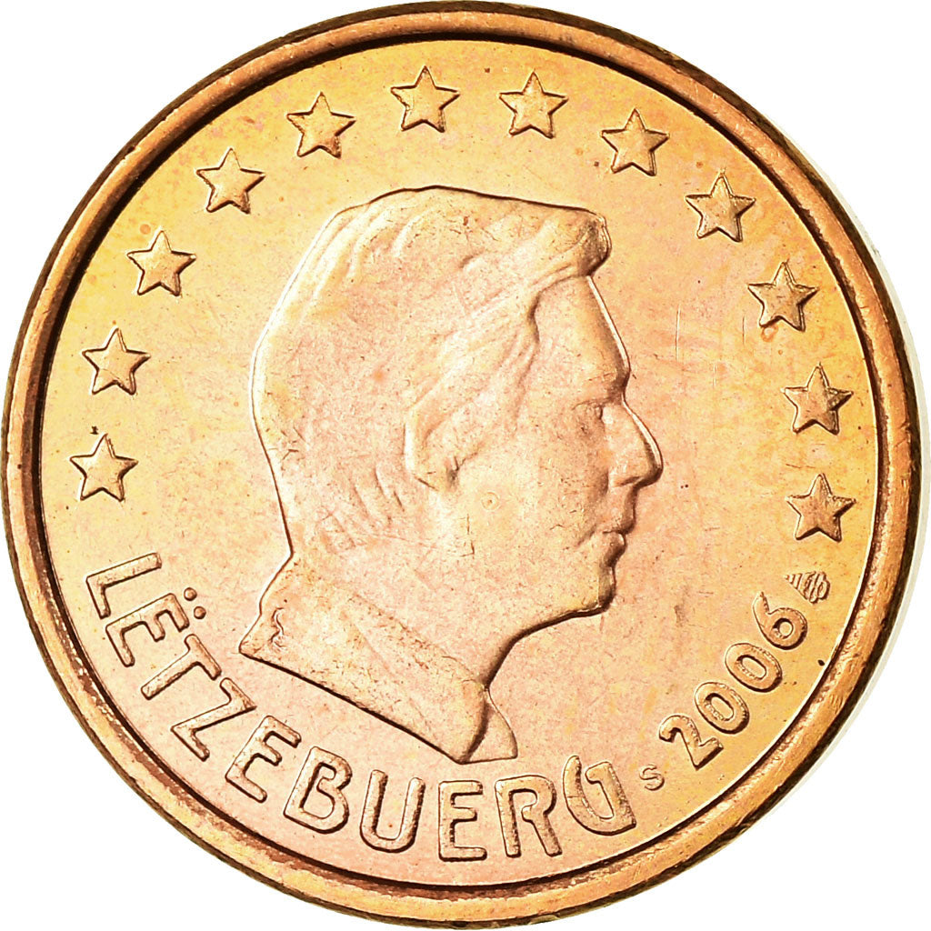Luxembourg, Euro Cent, 2006, MS(63), Copper Plated Steel, KM:75