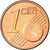 Luxemburgo, Euro Cent, 2006, MS(63), Aço Cromado a Cobre, KM:75