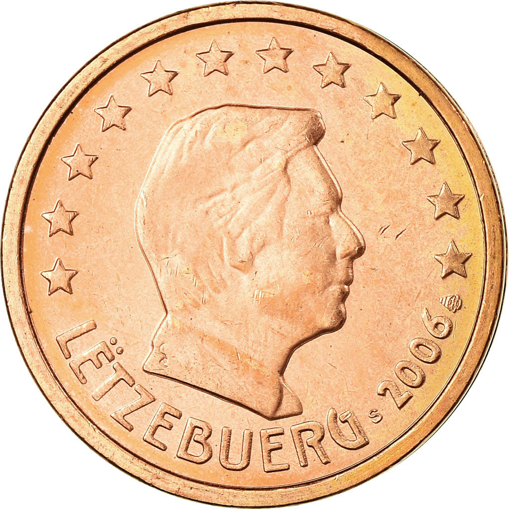 Luxemburgo, 2 Euro Cent, 2006, SC, Cobre chapado en acero, KM:76