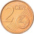 Luxemburg, 2 Euro Cent, 2006, UNZ, Copper Plated Steel, KM:76