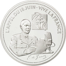 France, Medal, French Fifth Republic, History, FDC, Argent
