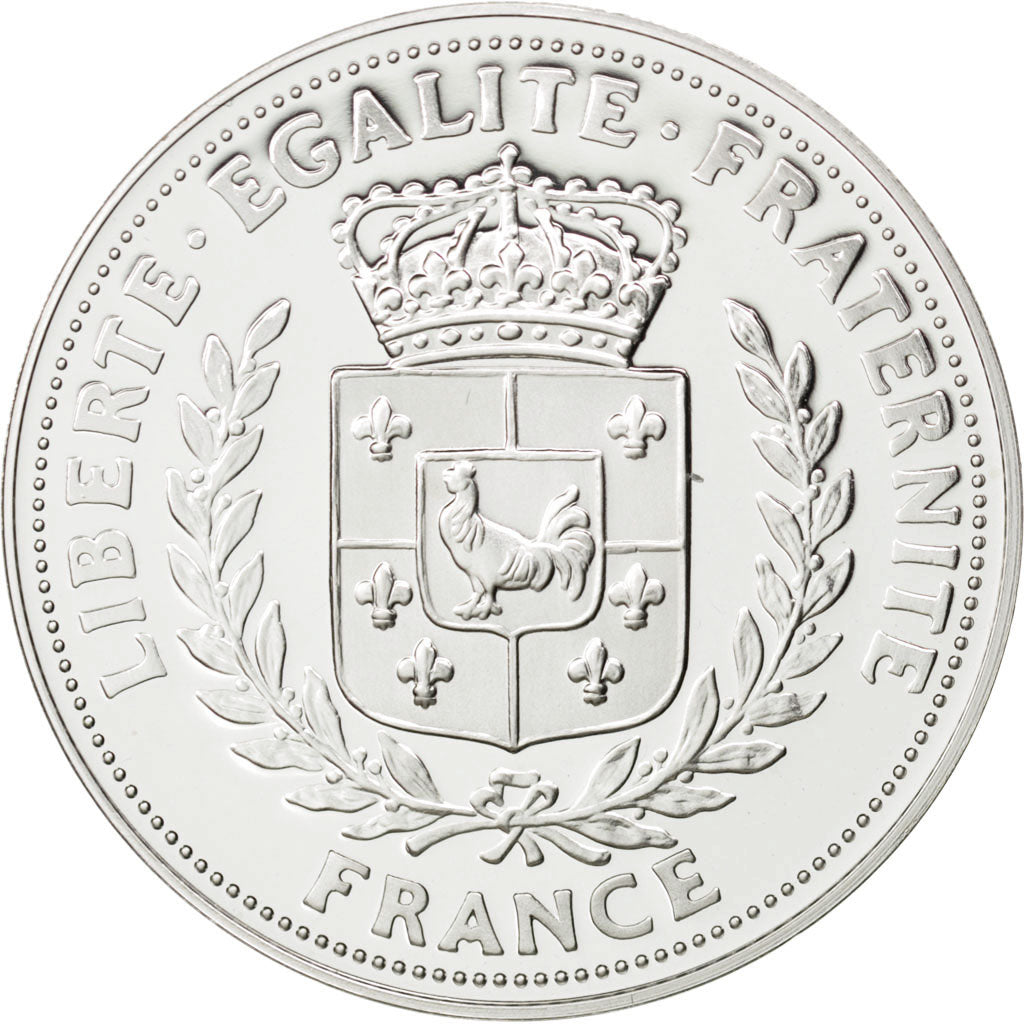 France, Medal, French Fifth Republic, History, FDC, Argent