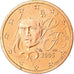 Francja, 2 Euro Cent, 2005, Paris, MS(63), Miedź platerowana stalą, KM:1283
