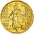 France, 20 Euro Cent, 2005, MS(63), Brass, KM:1286