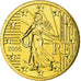France, 50 Euro Cent, 2005, MS(63), Brass, KM:1287