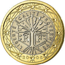 France, Euro, 2005, MS(63), Bi-Metallic, KM:1288