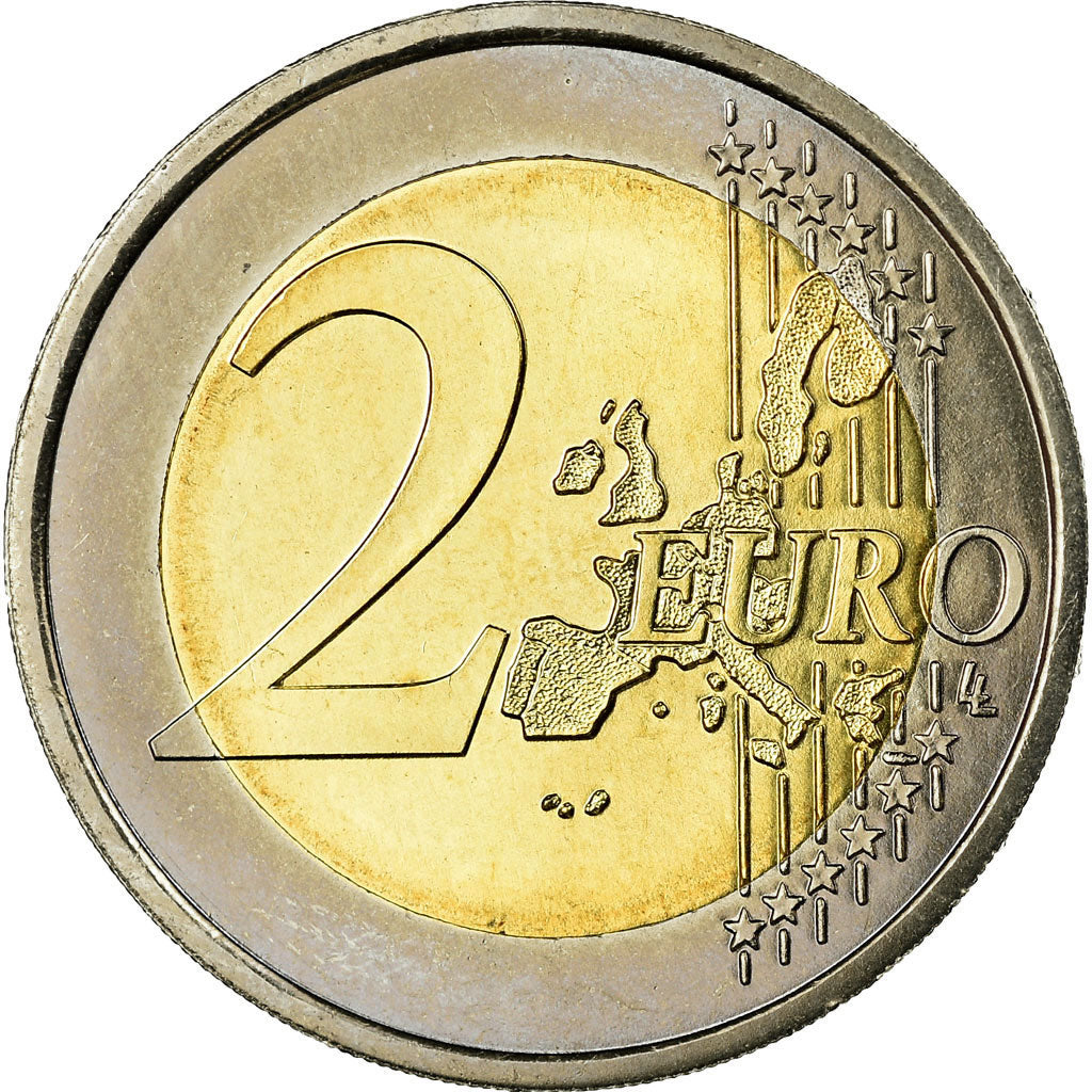 France, 2 Euro, 2005, MS(63), Bi-Metallic, KM:1289