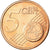 Frankrijk, 5 Euro Cent, 2006, UNC-, Copper Plated Steel, KM:1284