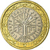 France, Euro, 2007, MS(63), Bi-Metallic, KM:1413