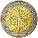 France, 2 Euro, 2007, MS(63), Bi-Metallic, KM:1414