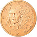 France, 2 Euro Cent, 2008, SPL, Copper Plated Steel, KM:1283