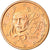 Frankrijk, 5 Euro Cent, 2008, UNC-, Copper Plated Steel, KM:1284