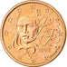 France, 5 Euro Cent, 2008, SPL, Copper Plated Steel, KM:1284