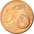Francia, 5 Euro Cent, 2008, SC, Cobre chapado en acero, KM:1284