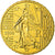 Frankreich, 10 Euro Cent, 2008, UNZ, Messing, KM:1410