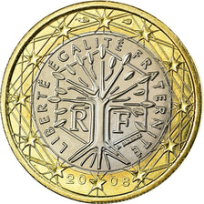 France, Euro, 2008, MS(63), Bi-Metallic, KM:1413