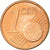 REPUBLIEK IERLAND, Euro Cent, 2005, UNC-, Copper Plated Steel, KM:32
